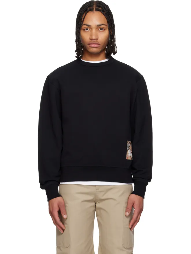 Burberry Burberry Check Label コットン フーディの商品画像