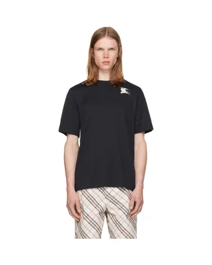 Burberry Check Trim ジャージ Tシャツ - サムネイル1