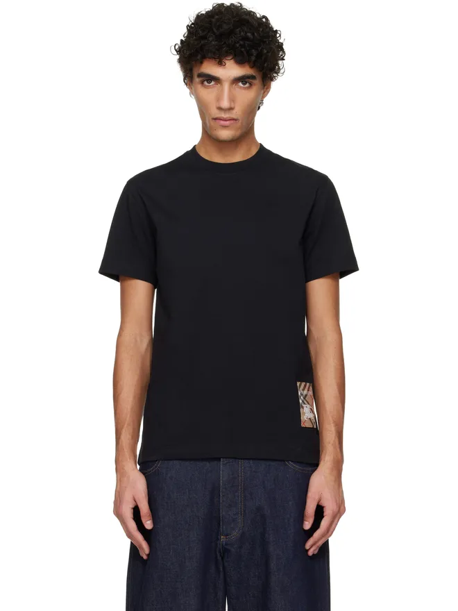 Burberry Burberry チェックラベル コットン Tシャツの商品画像