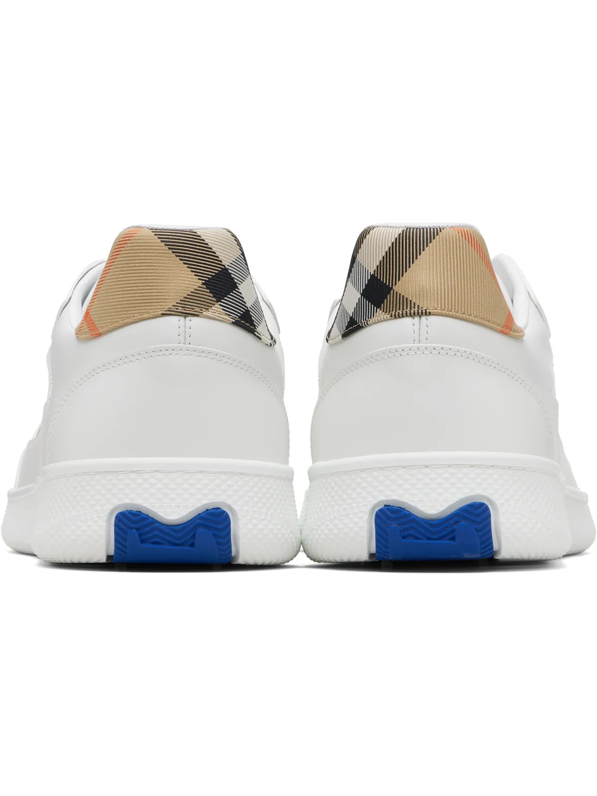 Burberry Terrace レザー＆チェック スニーカー - 画像2