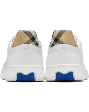 Burberry Terrace レザー＆チェック スニーカー - サムネイル2