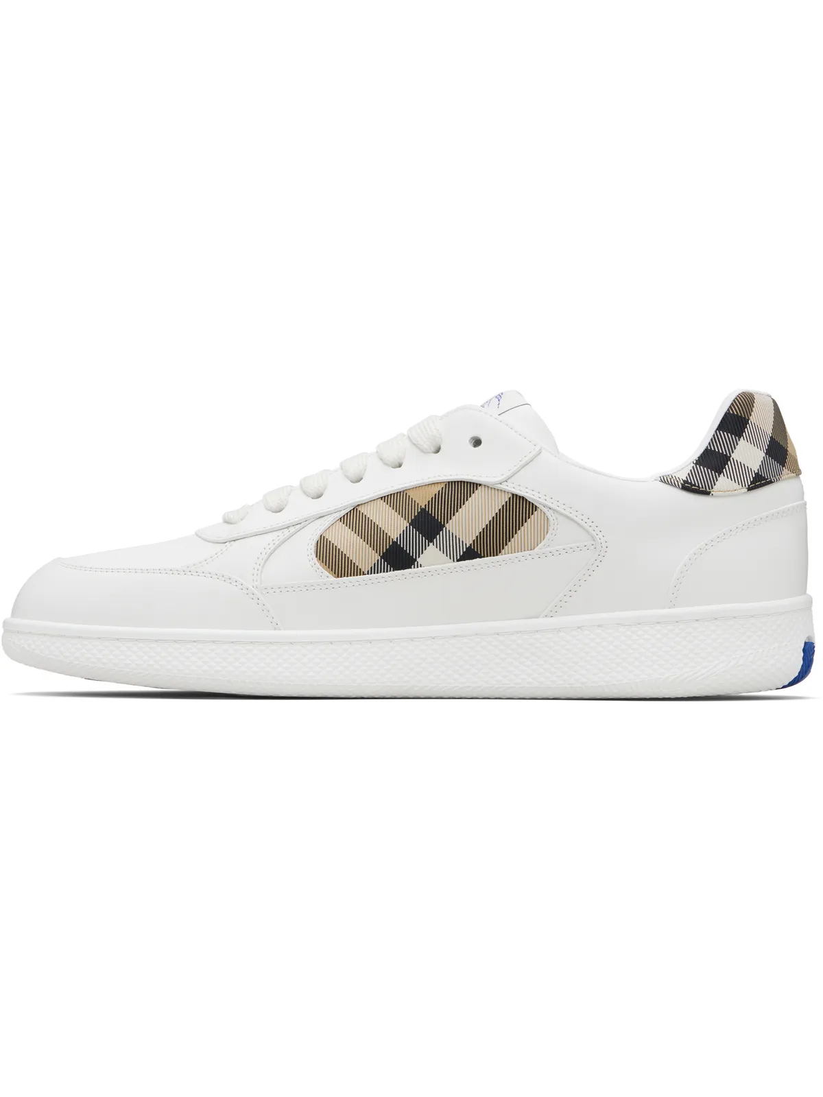 Burberry Terrace レザー＆チェック スニーカー - 画像3