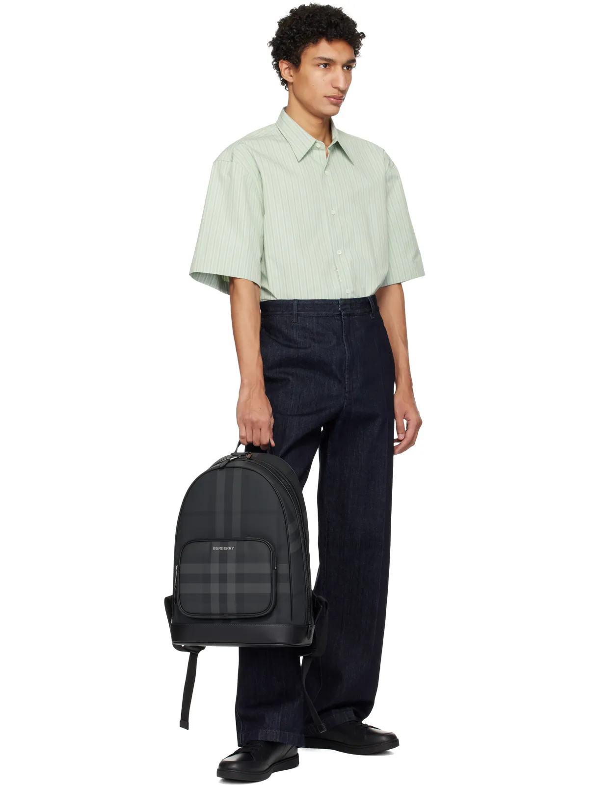 Burberry Leather Set スニーカー - 画像5