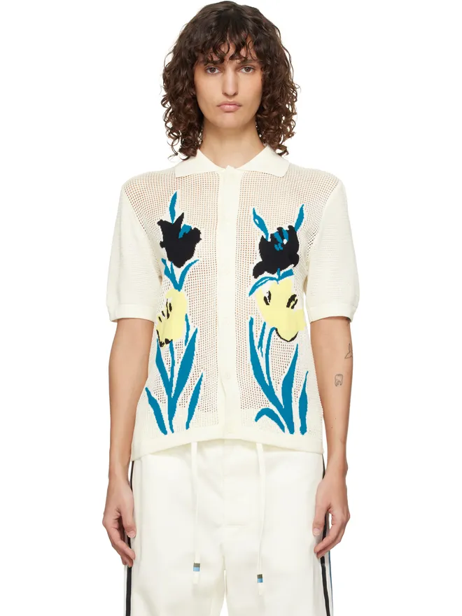 Marni Marni Polo-Collar & Flowers シャツの商品画像