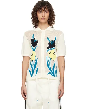 Marni Polo-Collar & Flowers シャツ - サムネイル1