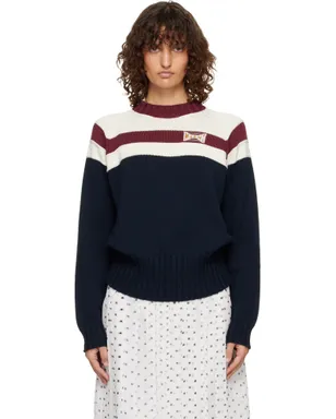 Marni Contrast Stripe コットン プルオーバー - サムネイル1