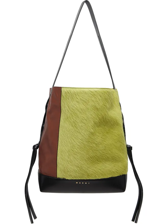 Marni Marni スモール Pod 2.0 レザー バッグの商品画像