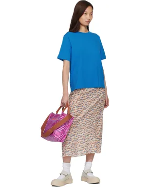 Marni スモール Raffia-Effect トートバッグ - サムネイル4
