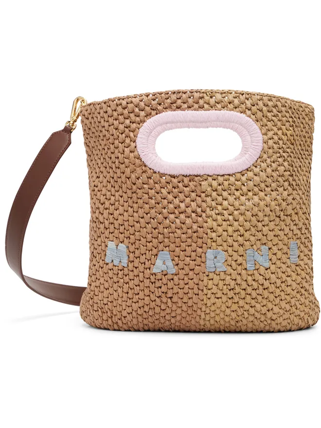 Marni Marni Seaside ペーパー ラフィア バッグの商品画像