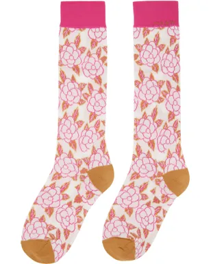 Marni フラワー ジャカード ソックス - サムネイル2