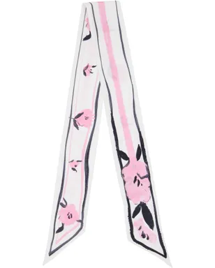 Marni Floral Print シルク バンドゥスカーフ - サムネイル1