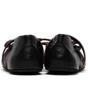 Marni ソフト レザー メリージェーン バレエシューズ - サムネイル2