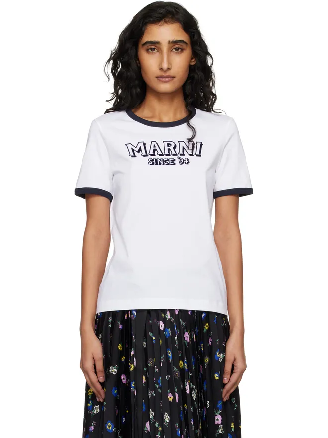 Marni Marni フロック プリント ジャージ Tシャツの商品画像