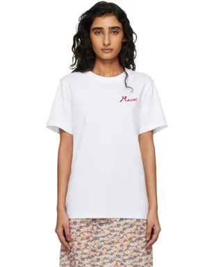 Marni Flocked Marni Logo コットン Tシャツ - サムネイル1