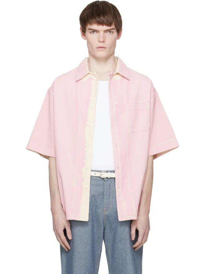 Marni Marni Screen-Printed デニムシャツの商品画像
