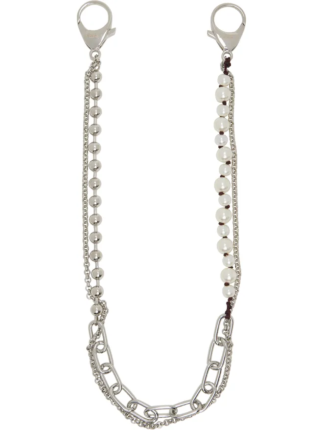 Marni Marni Metal & Faux-Pearls Charm ウォレットチェーンの商品画像