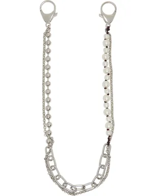 Marni Metal & Faux-Pearls Charm ウォレットチェーン - サムネイル1