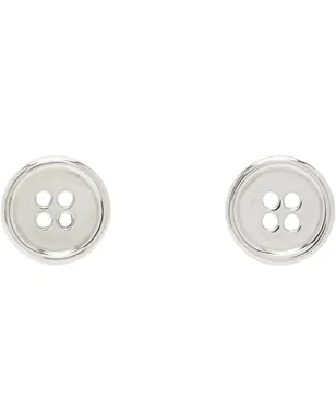 Bleue Burnham Impressions Button ピアス - サムネイル1