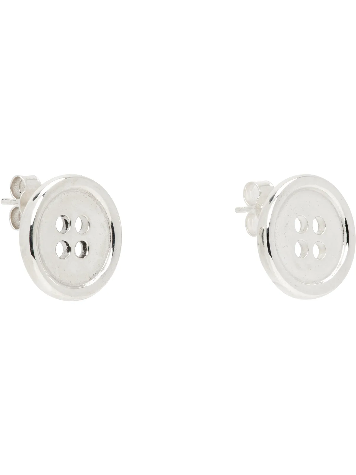 Bleue Burnham Impressions Button ピアス - 画像2