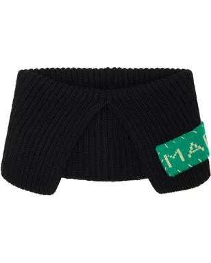 Marni フィッシャーマン リブ ウール ネックウォーマー - サムネイル1