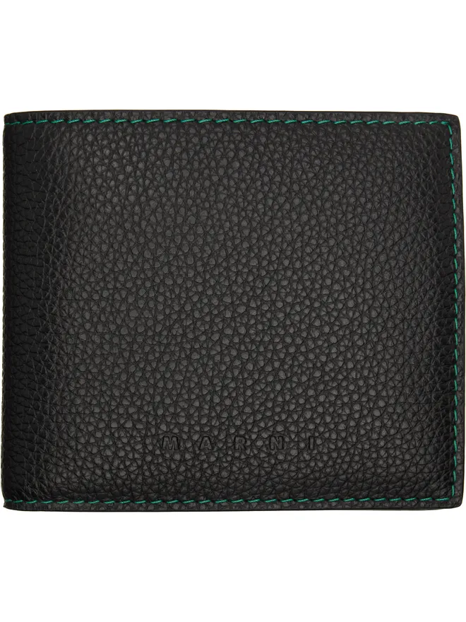 Marni Marni コントラストステッチ レザー 二つ折り財布の商品画像