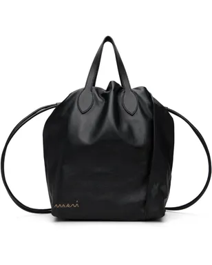 Marni Scrunchie レザー バックパック - サムネイル1