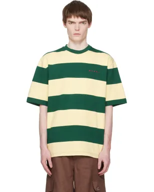 Marni Maxi-Stripe コットン Tシャツ - サムネイル1