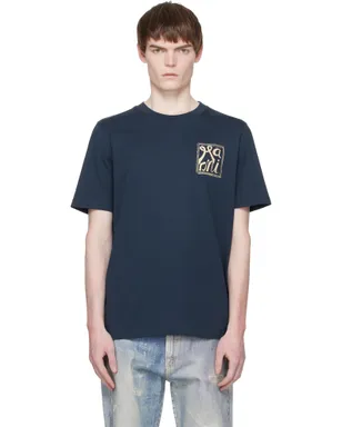 Marni 'Marni Frame Logo Print' コットン Tシャツ - サムネイル1