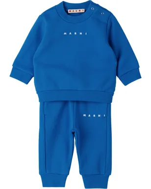 Marni ベビー｜ コットン スウェット セットアップ - サムネイル1