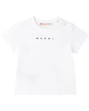 Marni ベビー｜ ロゴ Tシャツ - サムネイル1