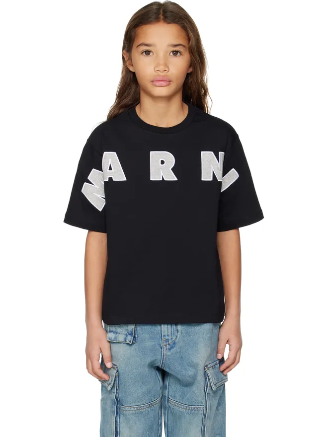 Marni Marni キッズ｜ ロゴパッチ Tシャツの商品画像