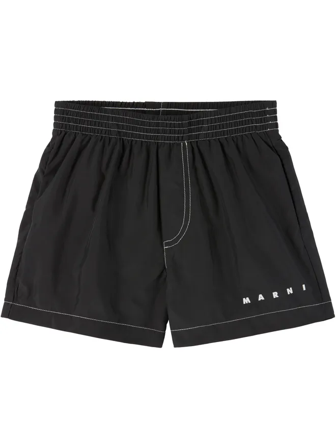 Marni Marni キッズ｜ ロゴ スイムショーツの商品画像