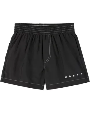 Marni キッズ｜ ロゴ スイムショーツ - サムネイル1