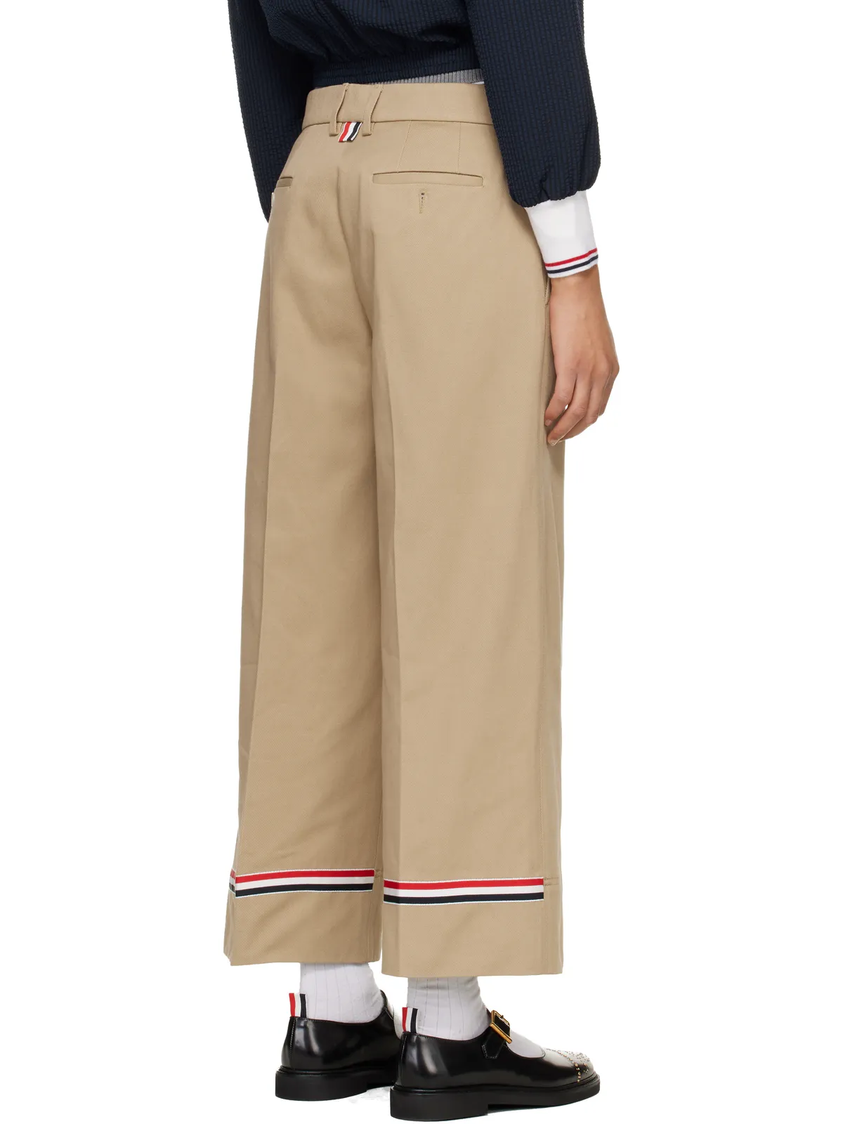 Thom Browne コットン ギャバジン チノパンツ - 画像3