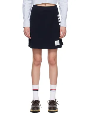 Thom Browne ボックスプリーツ ミニスカート - サムネイル1
