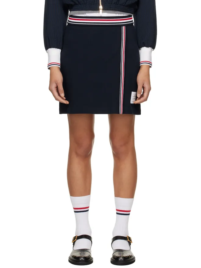 Thom Browne Thom Browne RWB Trim ラップ ミニスカートの商品画像