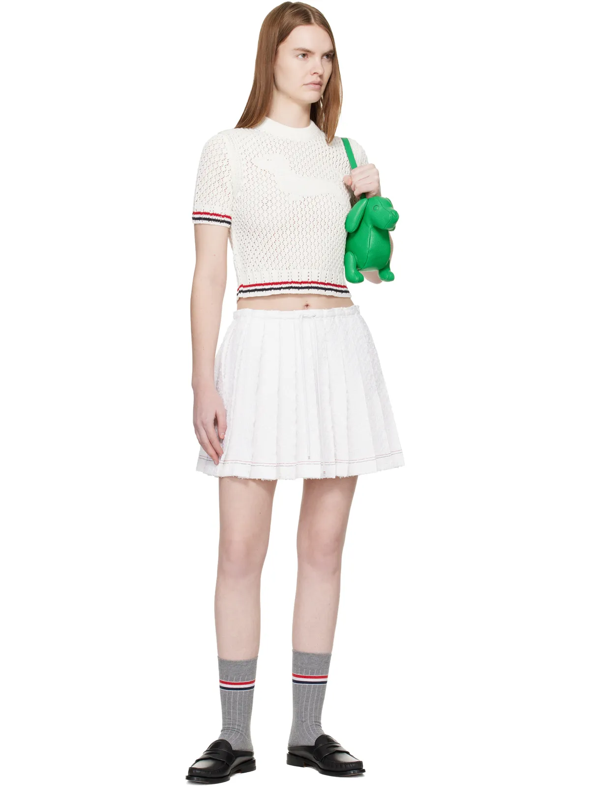 Thom Browne Hector RWB コットンポインテール プルオーバー - 画像4