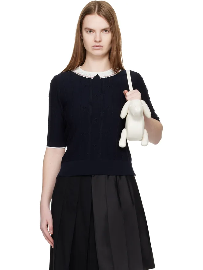 Thom Browne Thom Browne Bobble Stitch 半袖セーターの商品画像