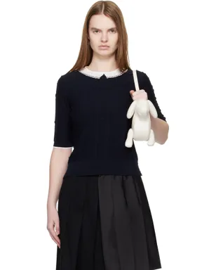 Thom Browne Bobble Stitch 半袖セーター - サムネイル1