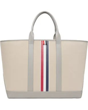 Thom Browne ミディアム RWB Stripe Tool トートバッグ - サムネイル1