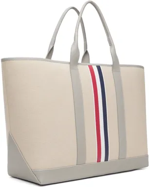 Thom Browne ミディアム RWB Stripe Tool トートバッグ - サムネイル3