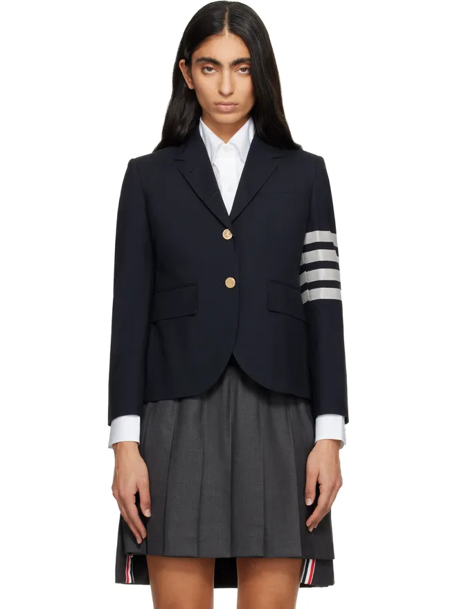 Thom Browne Thom Browne Plain Weave 4-Bar High Armhole Sport コートの商品画像