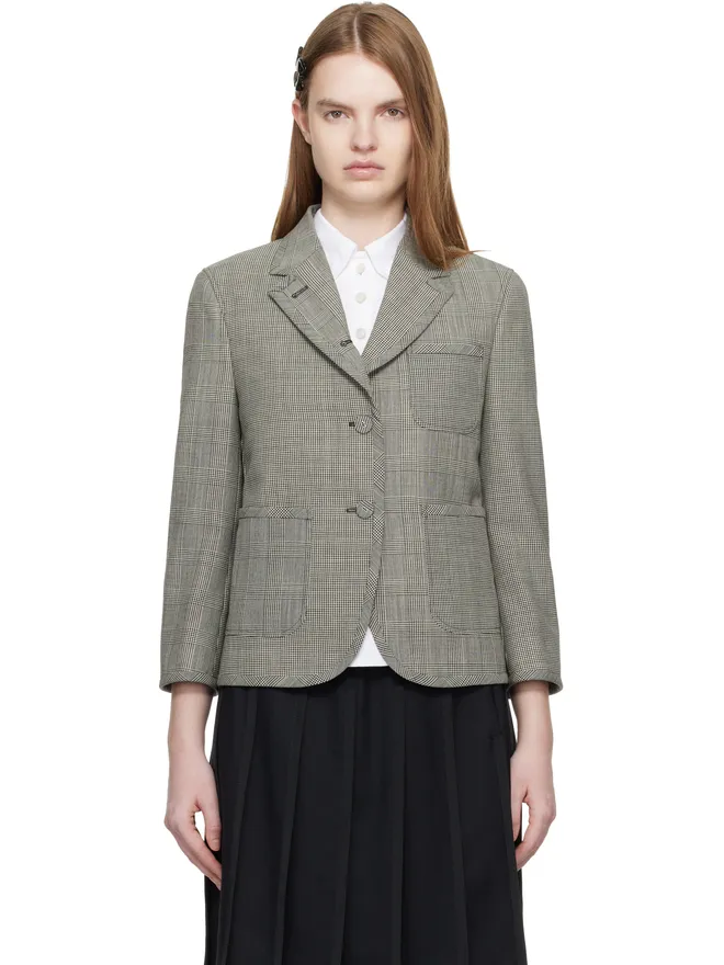 Thom Browne Thom Browne Funmix Fresco クロップド スポーツコートの商品画像