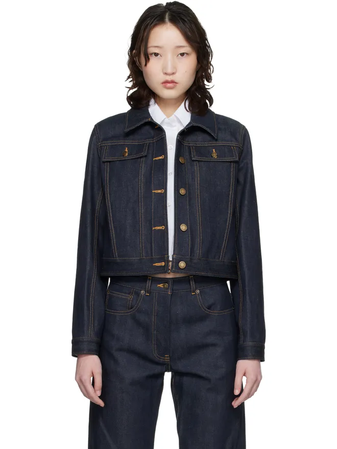 Thom Browne Thom Browne シュランケン セルビッジデニム ジャケットの商品画像