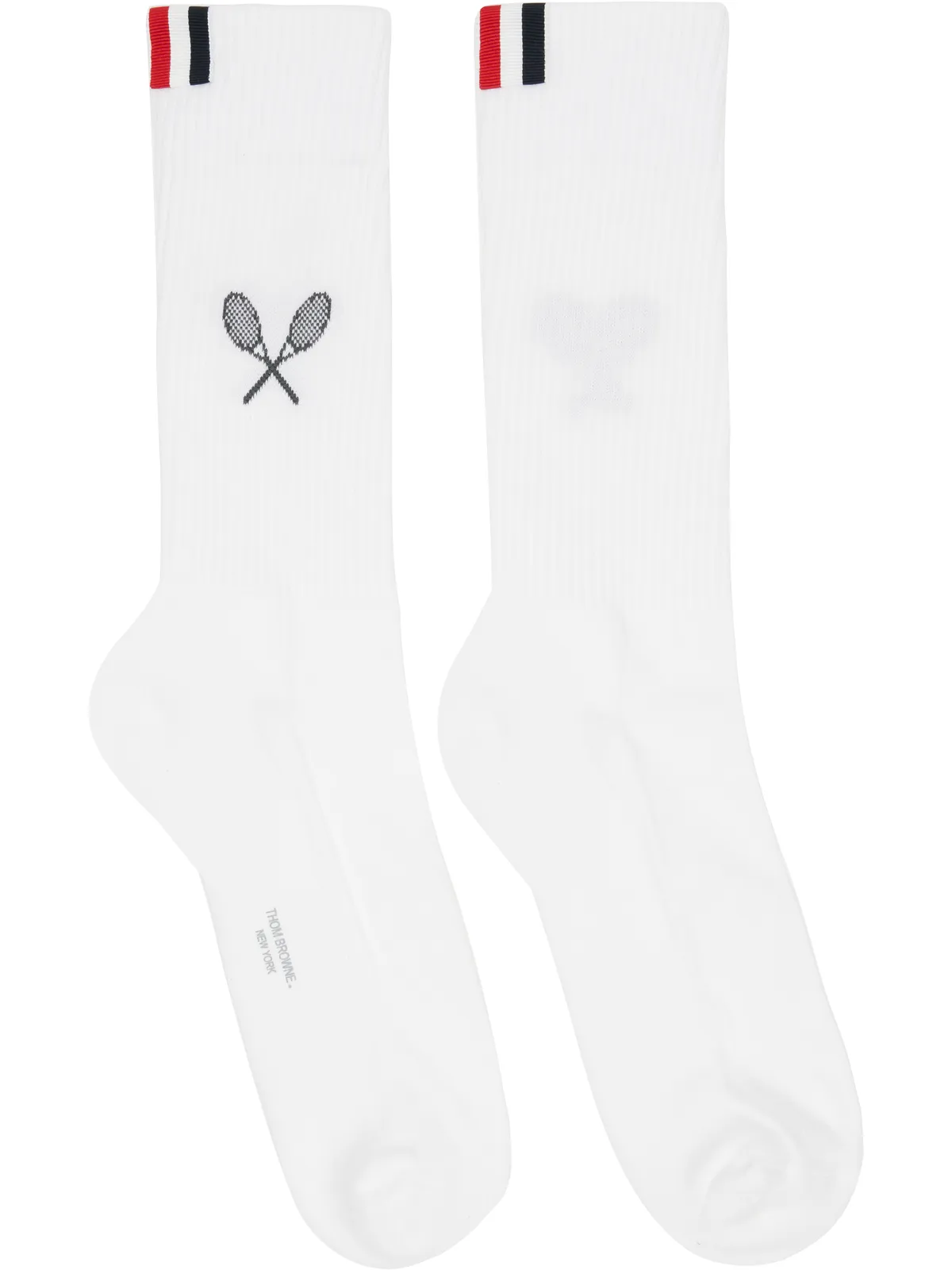 Thom Browne Tennis Racquet Athletic ソックス - 画像1