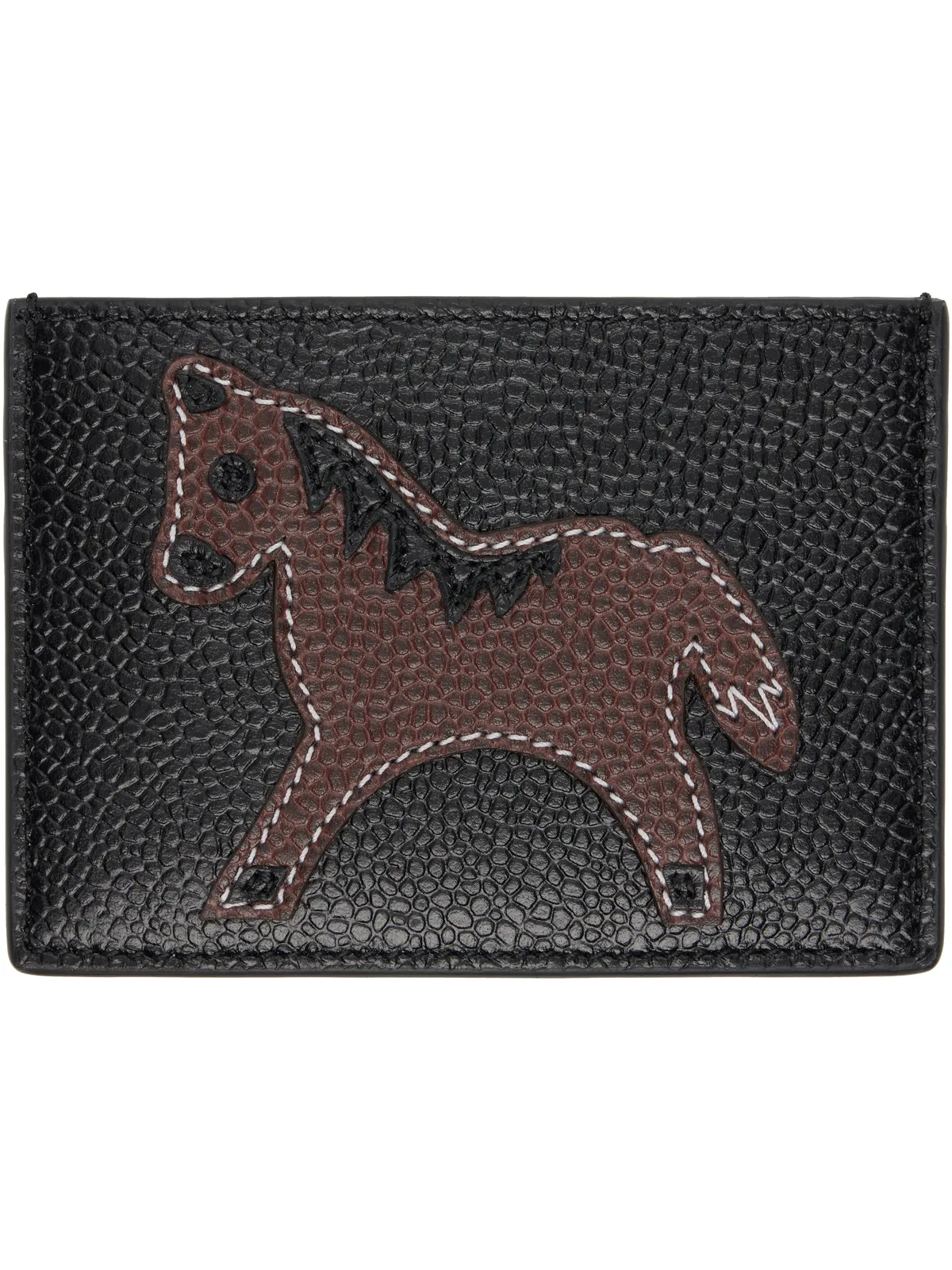 Thom Browne Horse アップリケ カードケース - 画像2