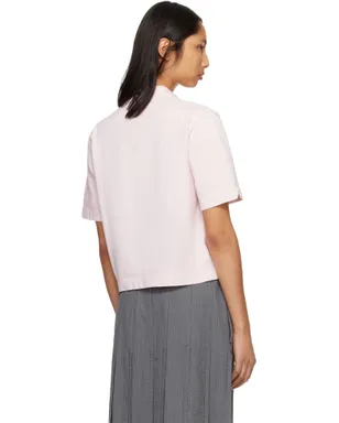 Thom Browne Overdyed 4-Bar ジャージ ポロシャツ - サムネイル3