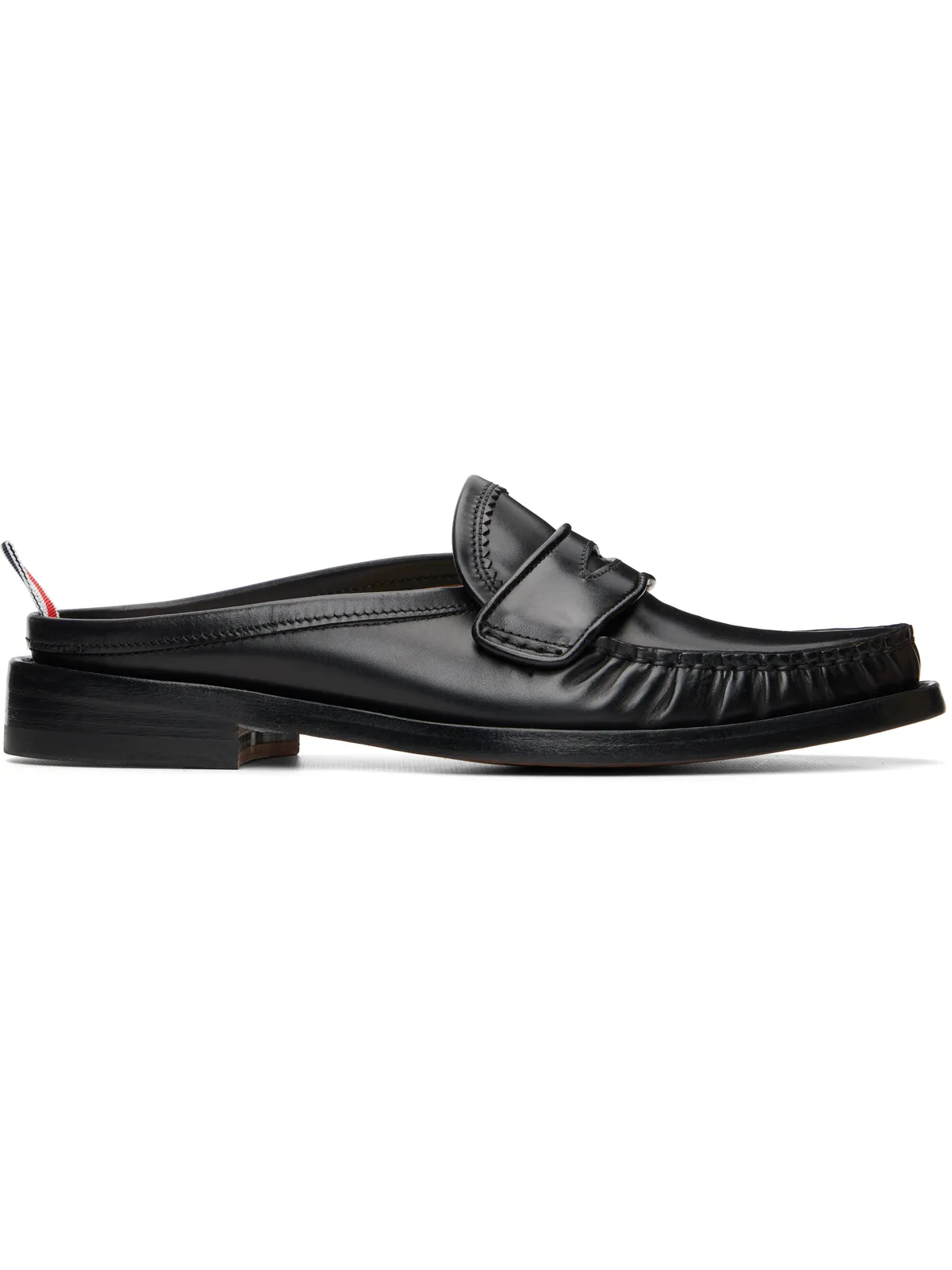 Thom Browne Calf Flexible レザー ミュール ペニーローファー - 画像1