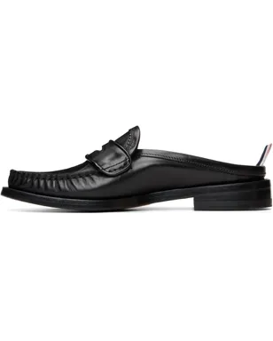 Thom Browne Calf Flexible レザー ミュール ペニーローファー - サムネイル3