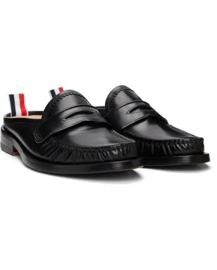 Thom Browne Calf Flexible レザー ミュール ペニーローファー - サムネイル4